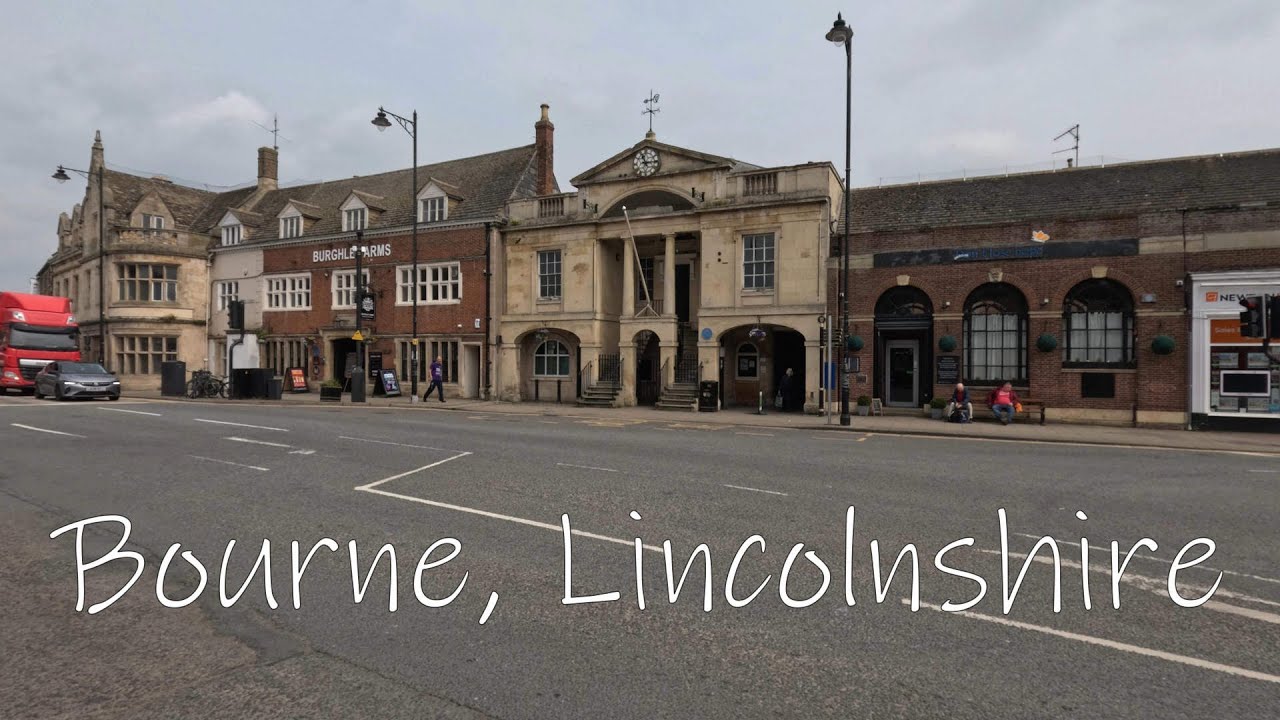 Exploring Bourne, Lincolnshire.