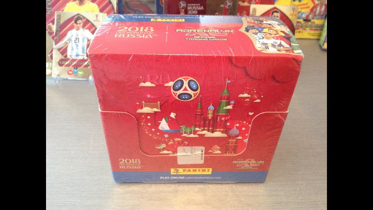 PANINI AXL WORLD CUP 2018 ***FULL UK BOX***