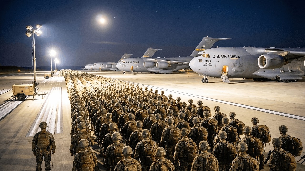 TEHRAN SHOCKED! 90,000 Elite US Troops Deployed to the Middle East on a Secret Mission