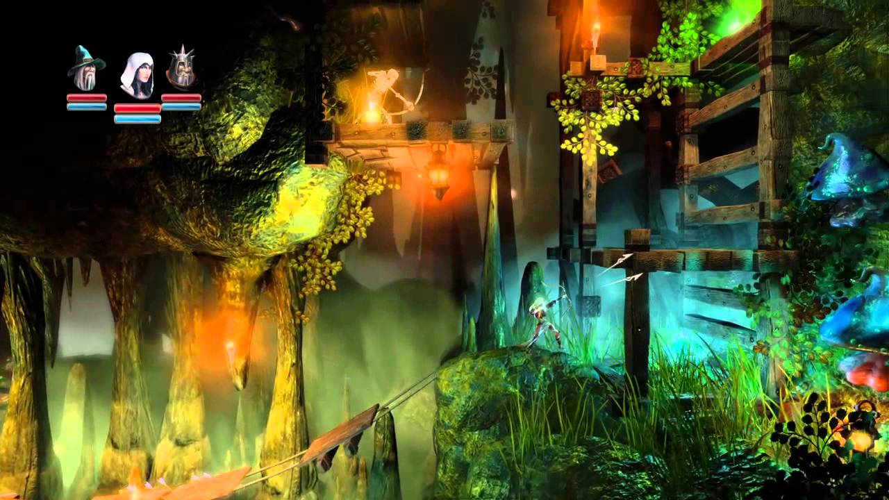Trine Enchanted Edition level 6 Crypt of the Damned all exp bottles and chests