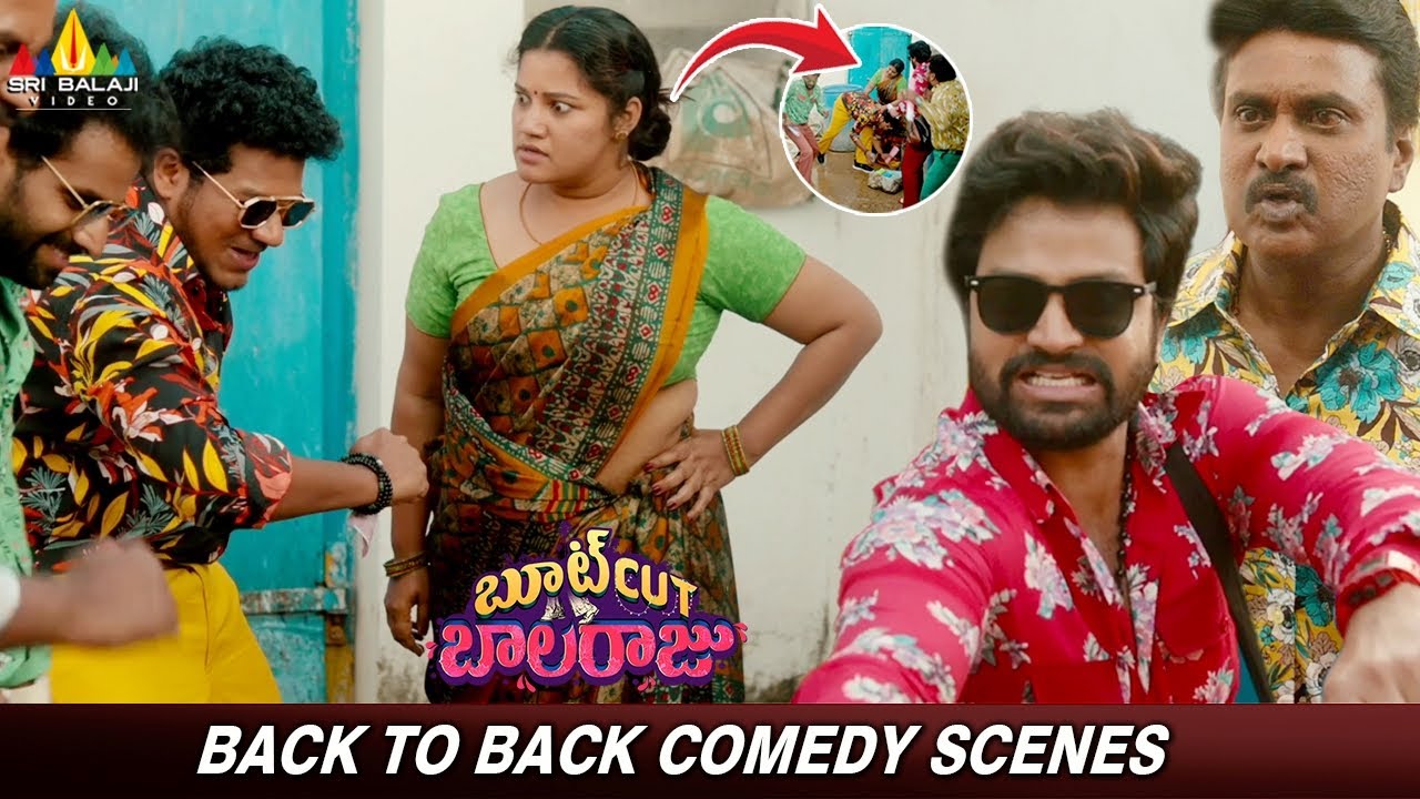 Bootcut Balaraju Back to Back Hilarious Comedy Scenes | Telugu Movie Scenes | Syed Sohel | Sunil