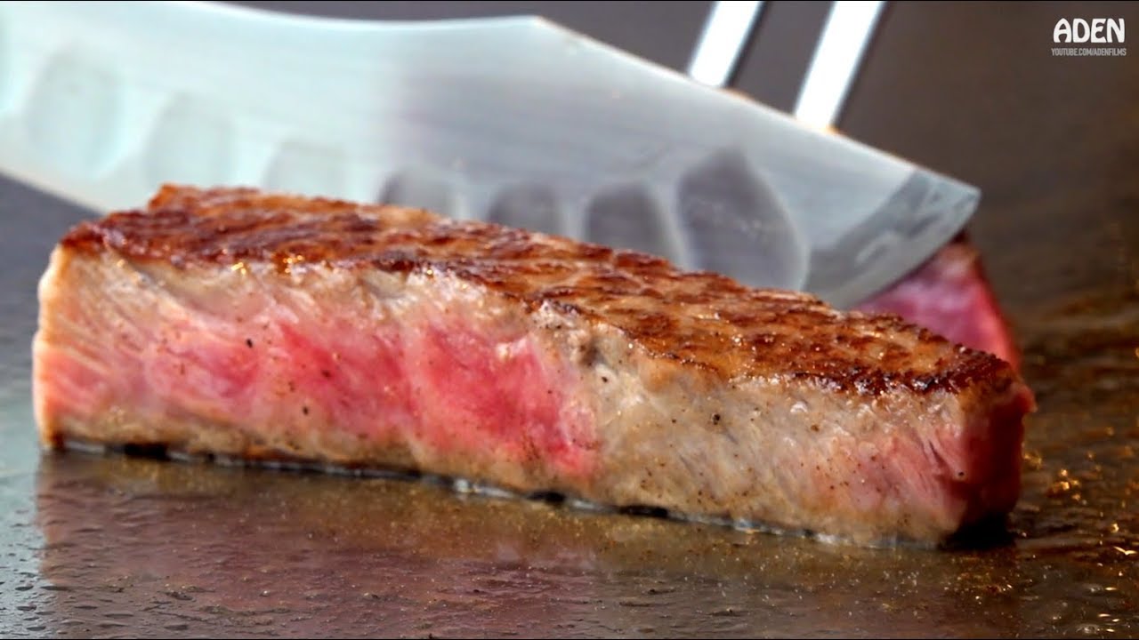 $114 Saga Wagyu Beef Lunch - Gourmet Teppanyaki FUKUOKA JAPAN