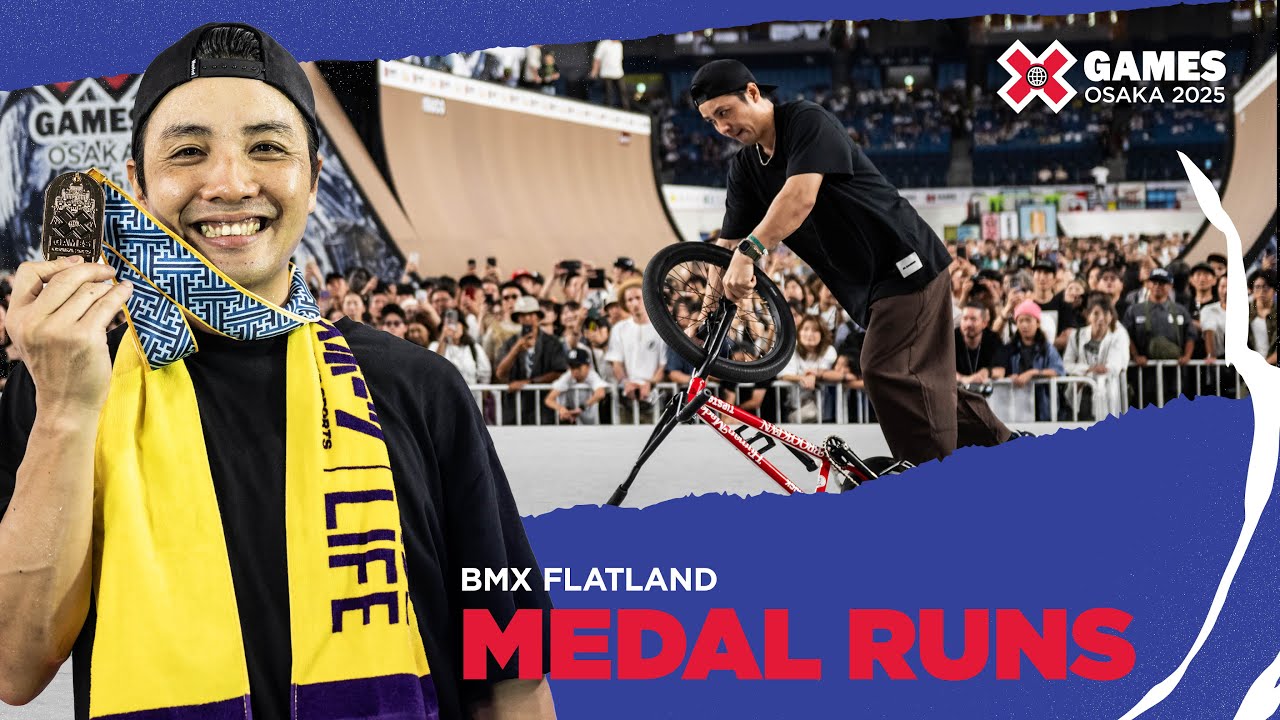 BMX Flatland: Top 3 Runs | X Games Osaka 2025