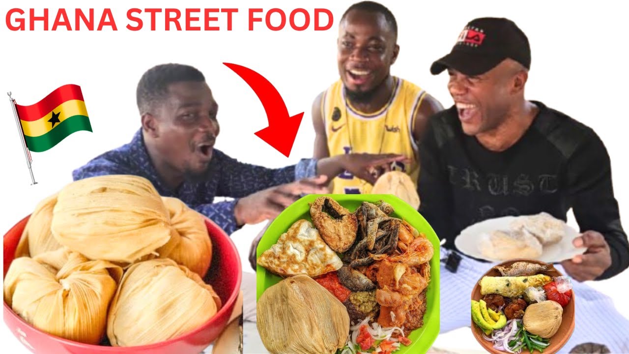 EATING GHANA KENKEY WITH  FISH SHOCK VISITORS AND LEFT THEM SPEECHLESS || AMAZING STREET FOOD 😲