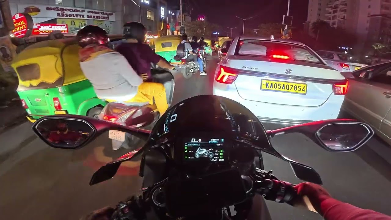 19Jan2026 - BMW S1K Bangalore Biker - Daily Ride - PartyWithFriendToHome