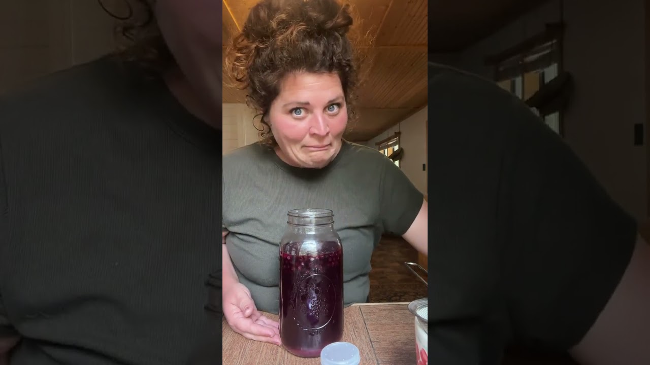 Homemade Blueberry Wine
