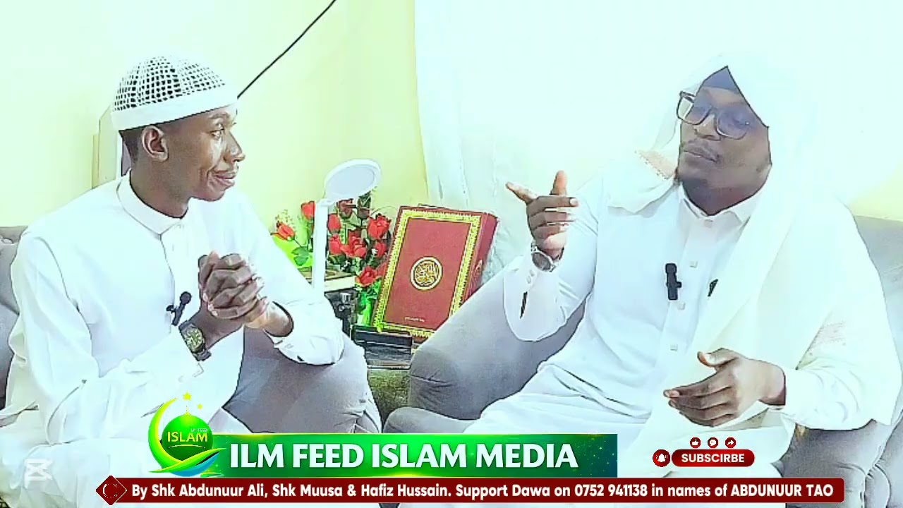 RAMADHAN DIALOQUE. SHK ABDUNUUR ALI, SHK MUUSA AND SHK HUSSAIN. ILM FEED ISLAM MEDIA