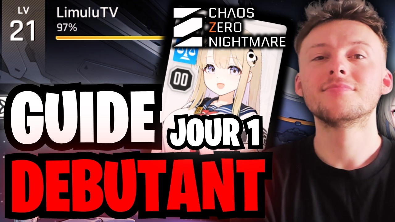 GUIDE DÉBUTANT JOUR 1 🔥 TIER LIST, REROLL & ASTUCES INDISPENSABLES sur CHAOS ZERO NIGHTMARE !