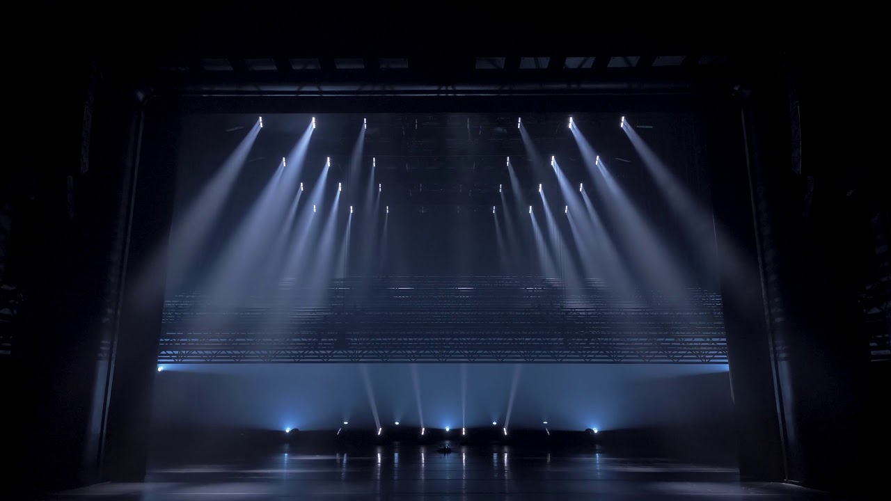 Vakhtangov Theatre 100 Anniversary Light Show