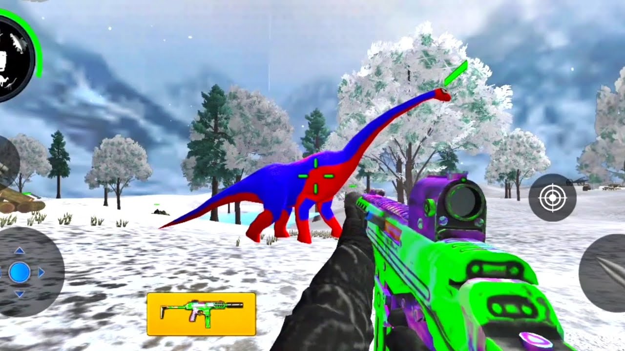 Wild Animal Hunter 3D - Dinosaur Hunter Game - New Android Gameplay