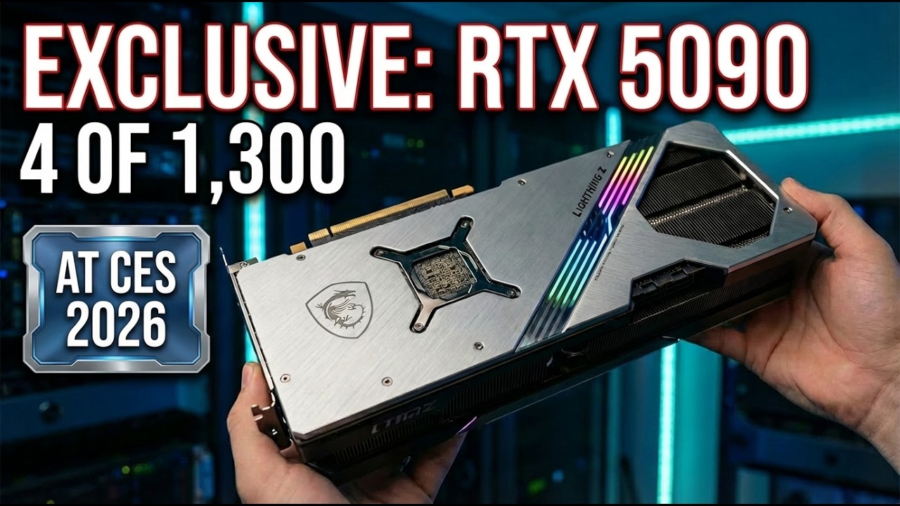 Эксклюзивный обзор RTX 5090 Lightning Z | Всего 1300 экземпляров по всему миру