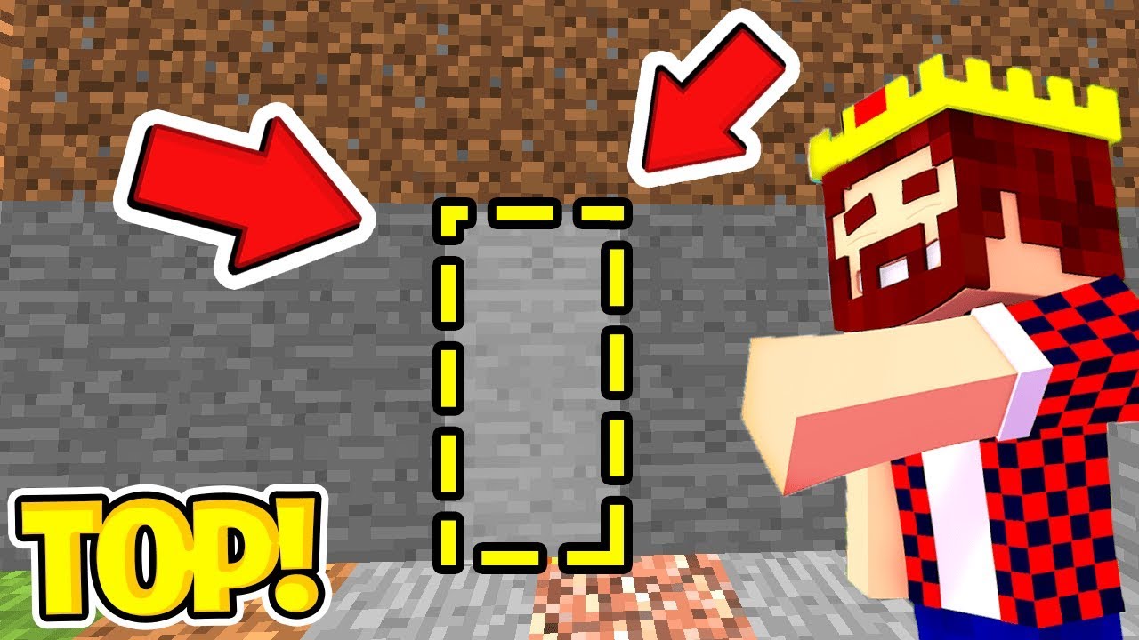 СЕКРЕТНЫЙ ПРОХОД РАСКРЫТ! МАЙНКРАФТ ПРЯТКИ БЛОКОВ