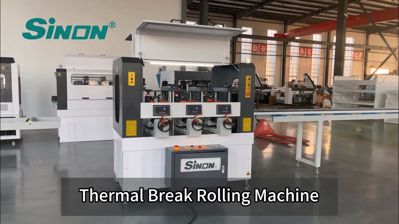 thermal break rolling crimping machine