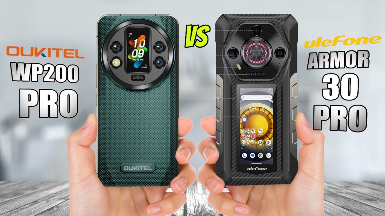 OUKITEL WP200 Pro VS ULEFONE ARMOR 30 Pro || Rugged Phone || Full Comparison