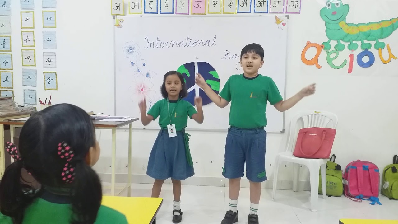 POEM BY GOLD MIND KIDS ON PEACE DAY