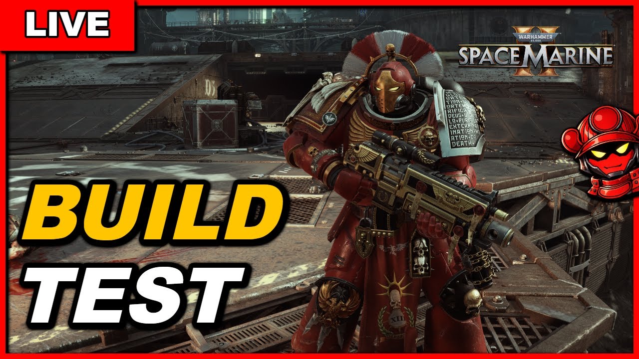 🔴 Space Marine 2 LIVE: Tactical Build Test + Ranged Loadouts