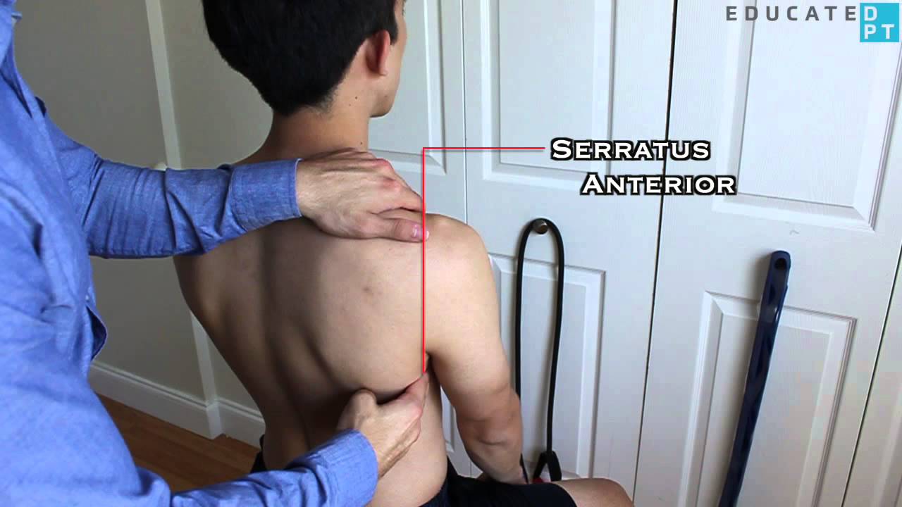 Scapular Abduction and Upward Rotation MMT