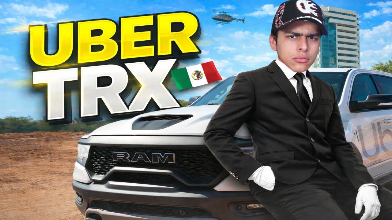 SIENDO UBER por un DIA con mi TROKA en SINALOA🔥| LONCHE