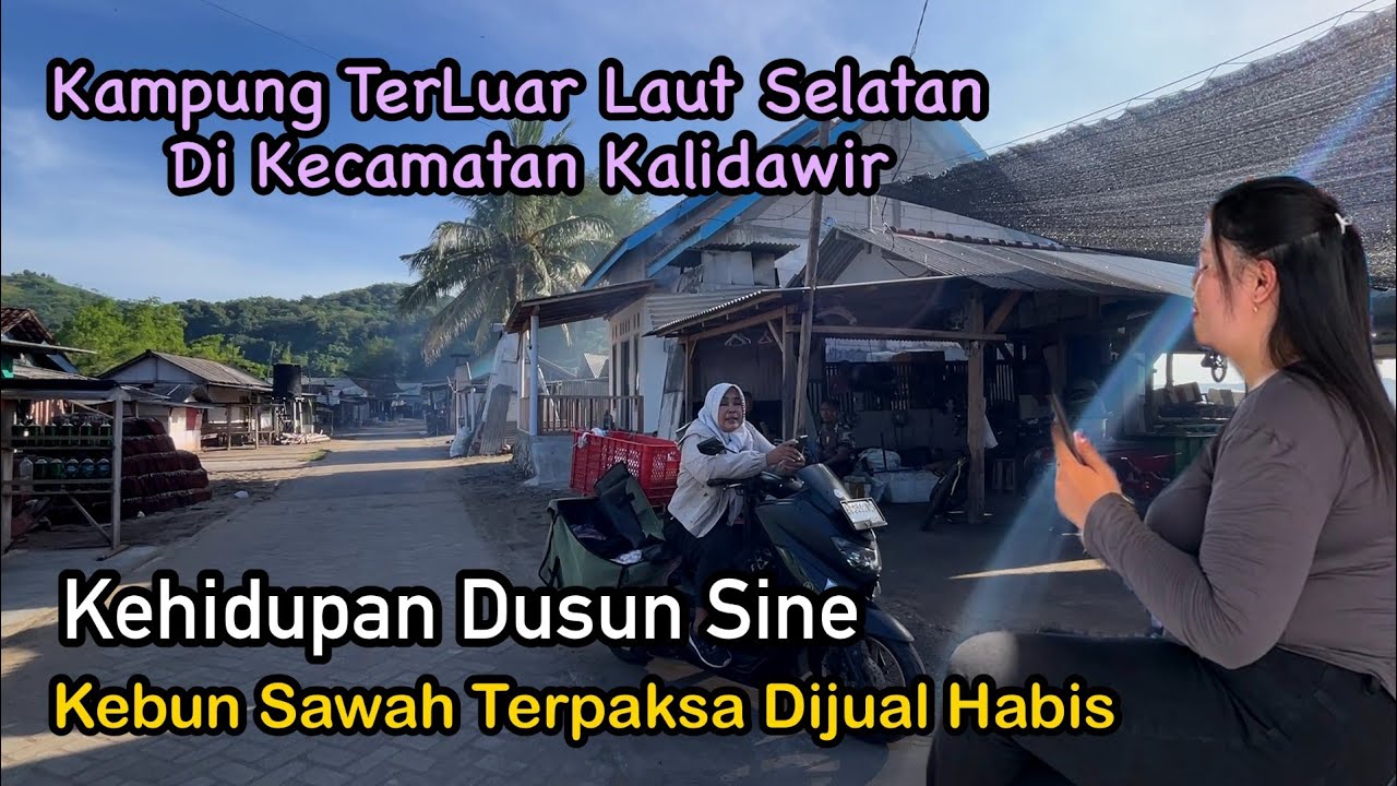 Kehidupan Kampung Terluar Pulau Jawa Di kecamatan Kalidawir Tulungagung Setelah Dibangun JLS