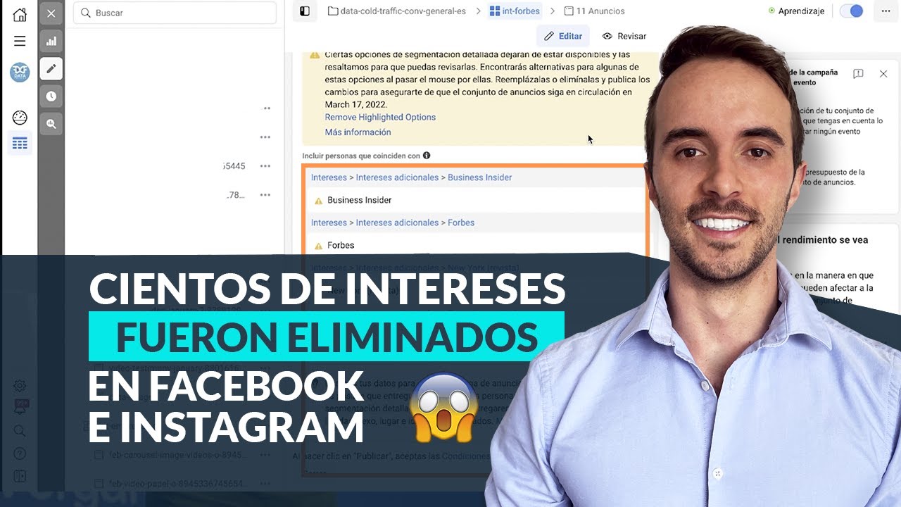 ⚠️ Facebook ELIMINÓ CIENTOS de INTERESES de la Segmentación Detallada: ¿Cómo segmentar ahora?