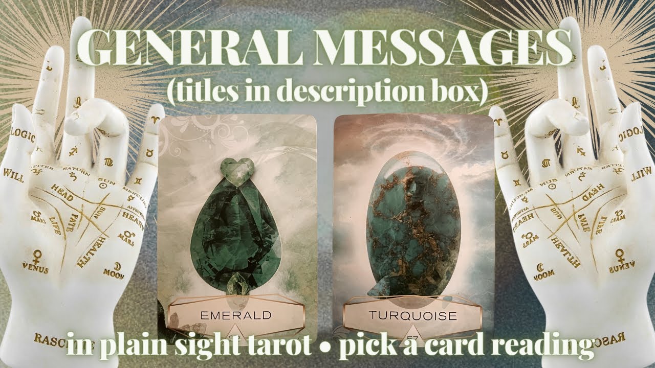 PICK A CARD: GENERAL COLLECTIVE MESSAGE (titles in description box below)