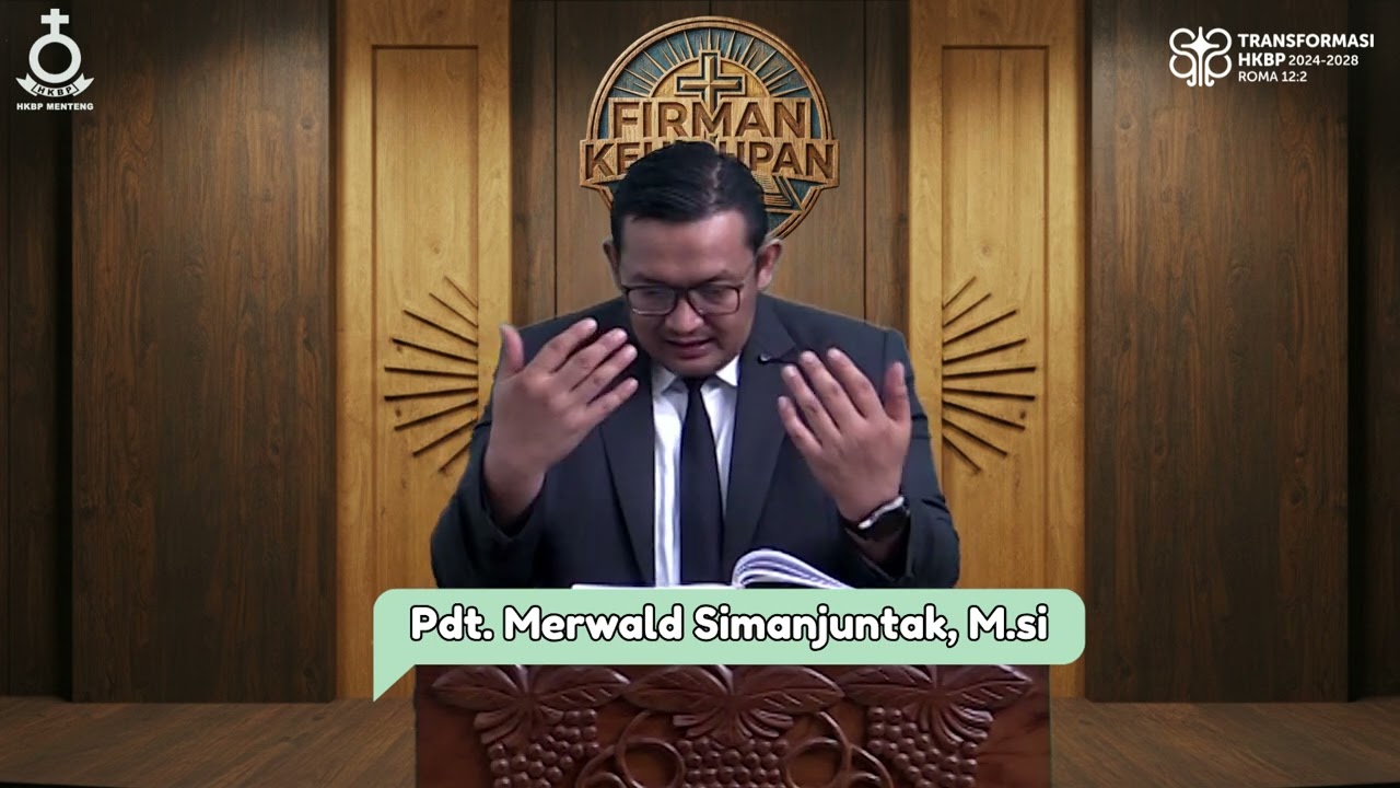 Firman Kehidupan HKBP Menteng - Selasa, 17 Februari 2026