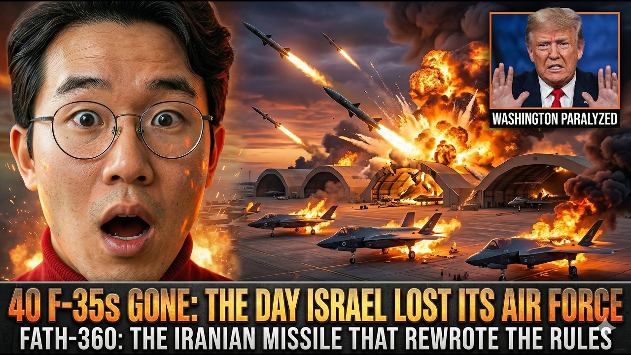 Iran's Fath-360 DESTROYS Israel's F-35 Fleet &mdash; U.S. Scrambles and FAILS