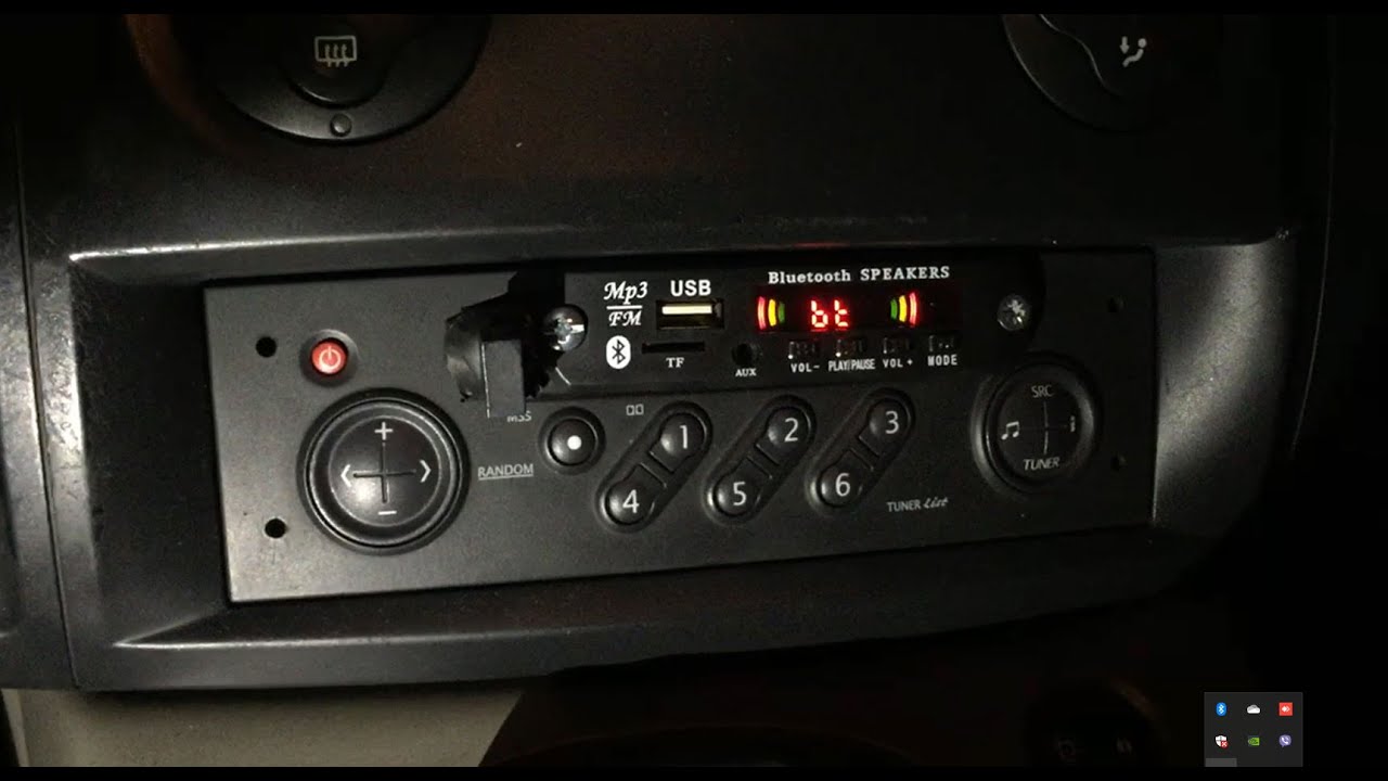 Подключаем Bluetooth/MP3 Модуль в штатную кассетную магнитолу Renault Scenic 2