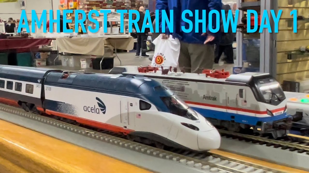 Amherst Train Show 2024 Day 1 - Manufactures & Vendors