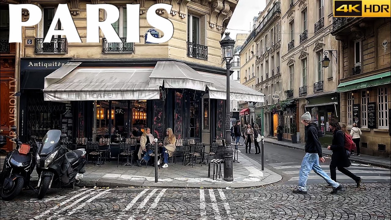🇫🇷[PARIS 4K] WALK IN PARIS 