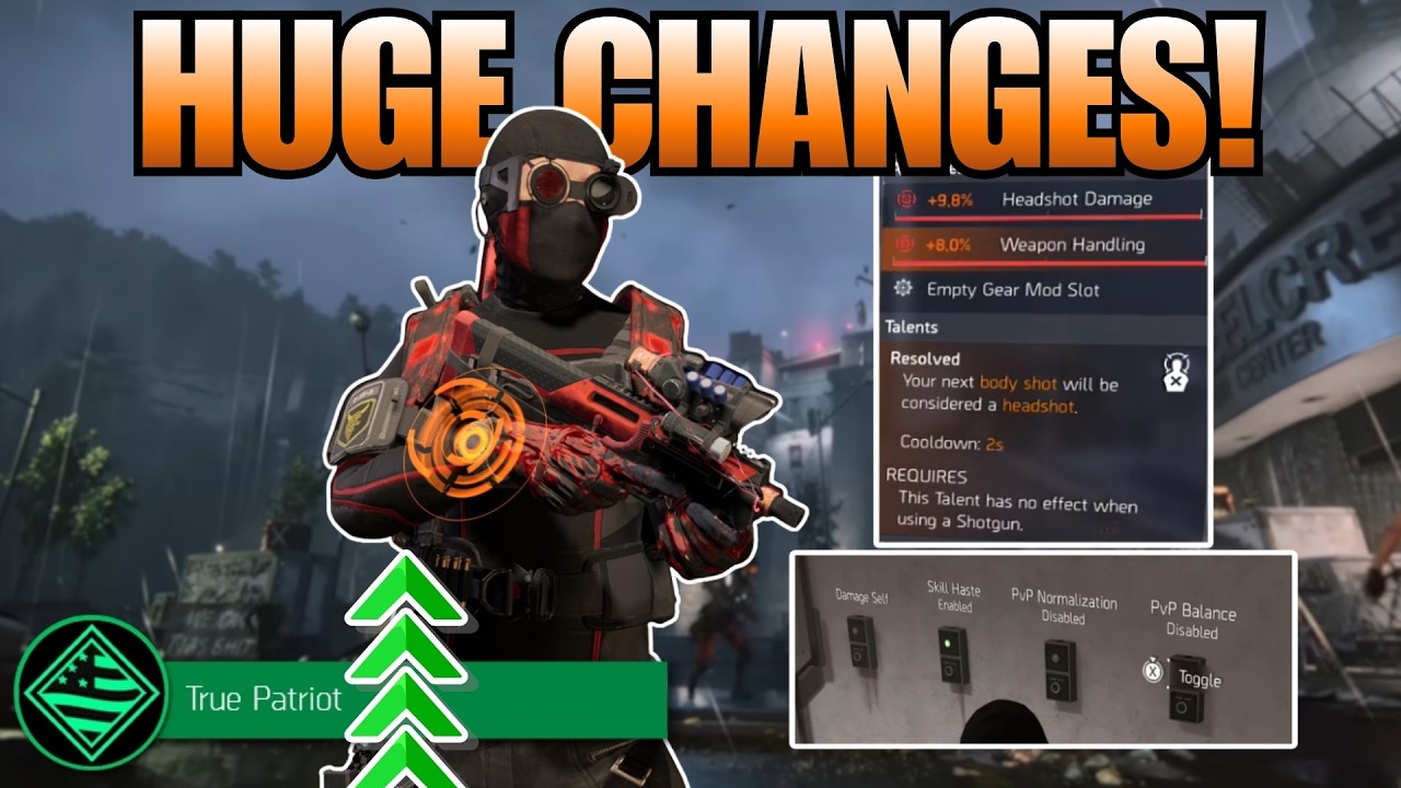 The Division 2 | Усиление True Patriot, новая Тёмная зона, новое снаряжение, ослабление таланта &laquo;...