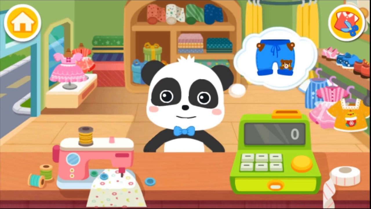 Baby Panda's Fashion Dress Up Game  android kids game   game4u