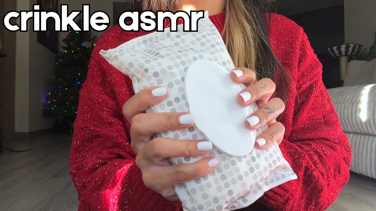 ASMR Plastic Crinkles/Tapping [Lydia's CV]