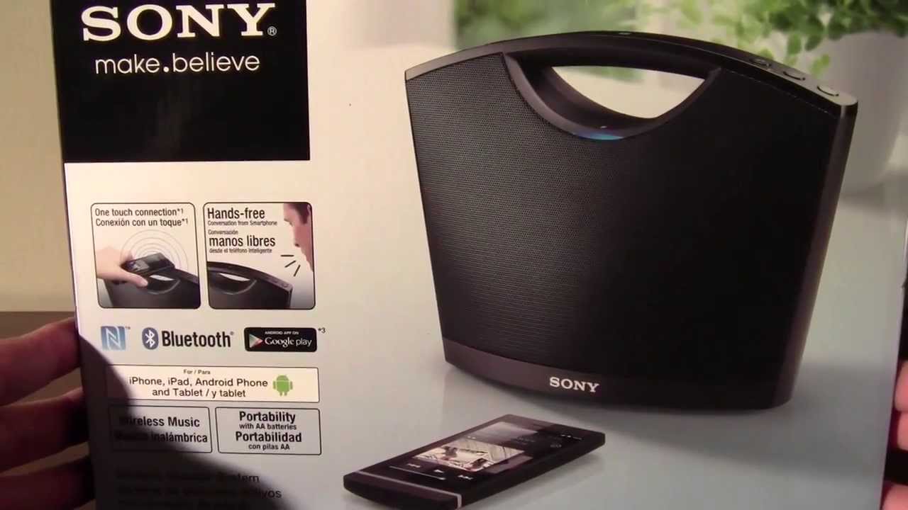 SONY BLUETOOTH SPEAKER SRS-BTM8 UNBOXING AND DEMO
