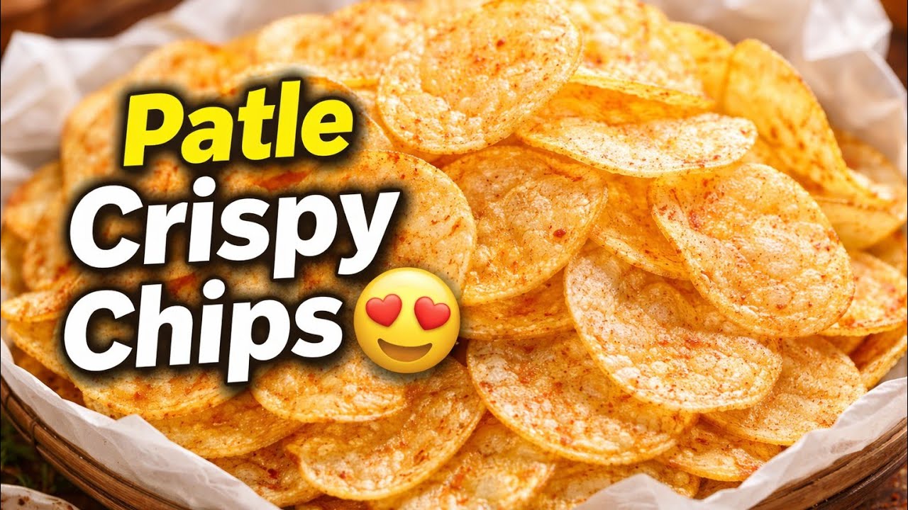 Market wale bhool jaoge 😋Ghar ke bane Aloo Chips!व्रत के लिए crispy Navratri chips 