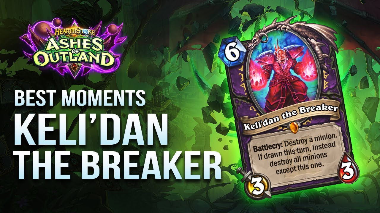 One of the best board clears from Warlock! / Keli'dan the Breaker / Best Moments / Hearthstone