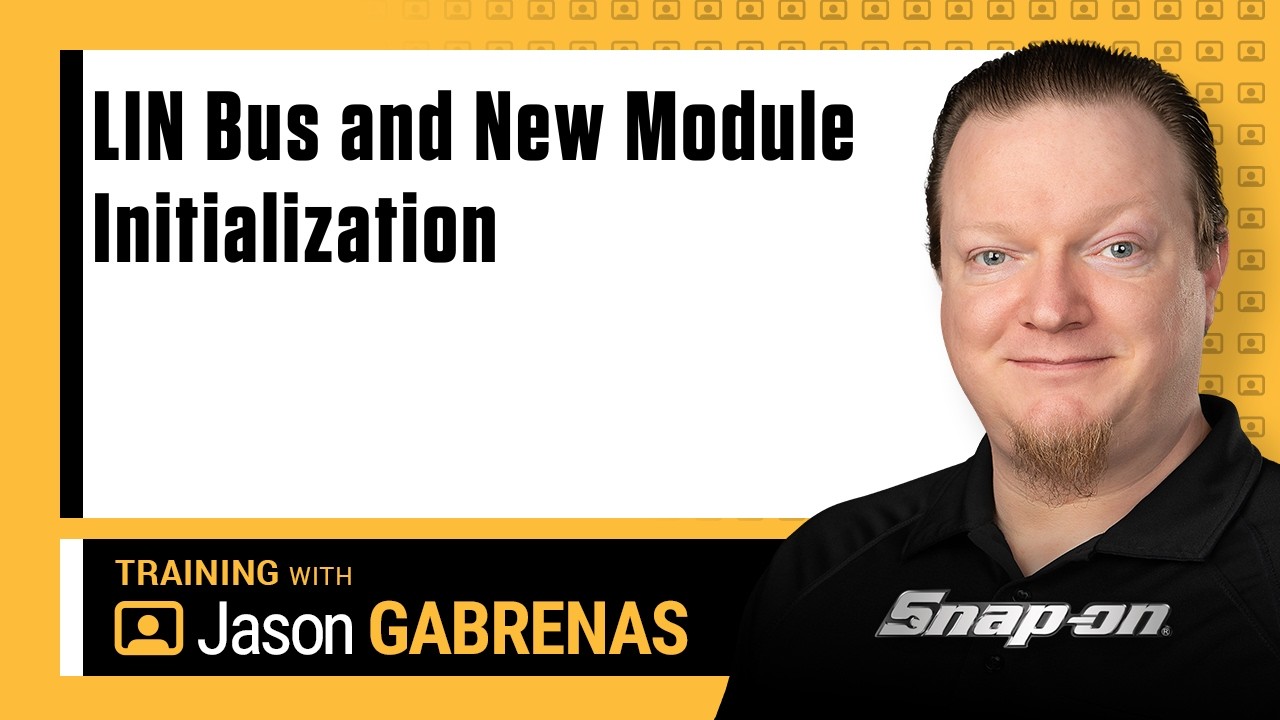LIN Bus and New Module Initialization with Jason Gabrenas | Snap-on Diagnostics UK