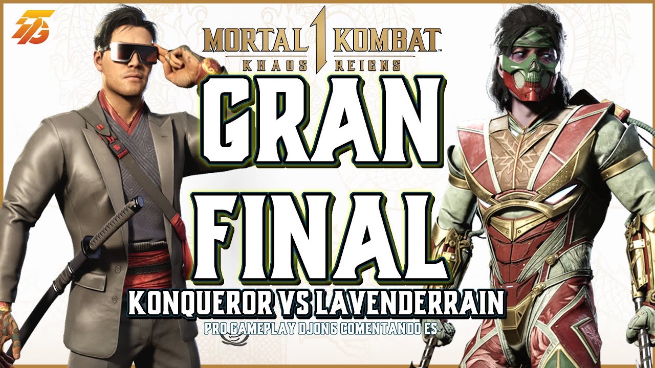 MK1: ¡ÉPICA GRAN FINAL! Konqueror vs LavenderRain | Kenshi vs Takeda | Mortal Kombat 1