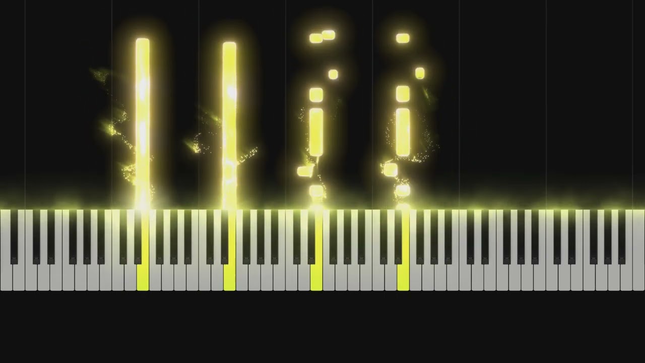 Hjjcgames theme music PIANO TUTORIAL