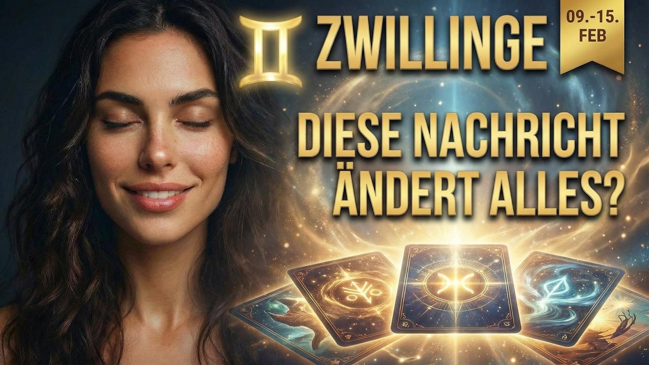 ZWILLINGE ♊ 09.-15. FEB: Nachricht kommt an! 📨 Wichtige Kommunikation und Entscheidung