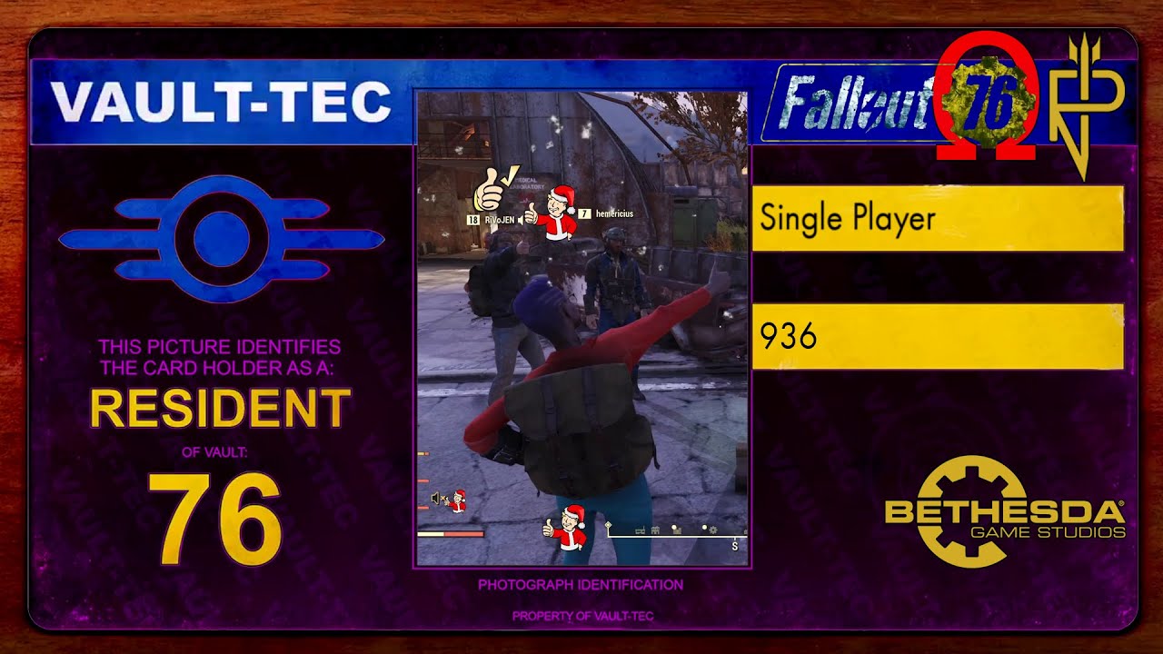 Let&rsquo;s Play Fallout 76 | Single Player #936 Errordee Willkommen im Omega-Red und RichyPier-Team