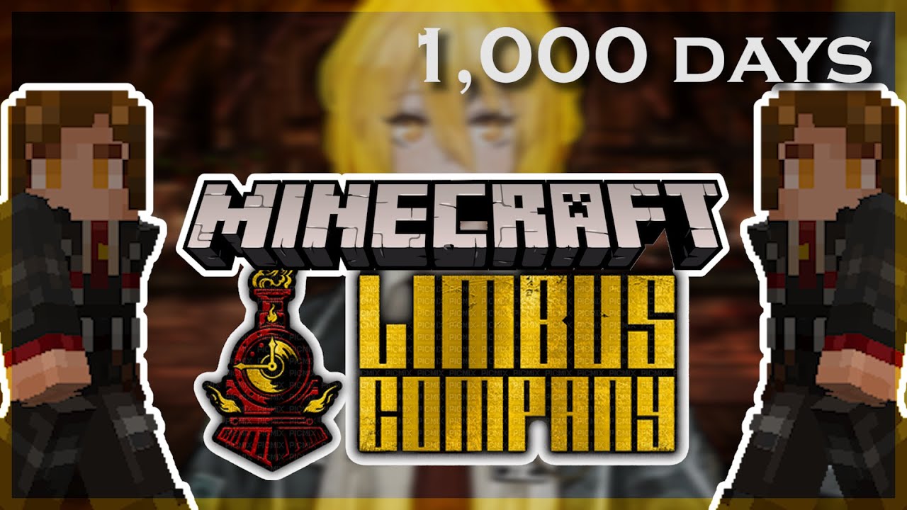 Я выжил 1000 дней в китайской компании Limbus в Minecraft