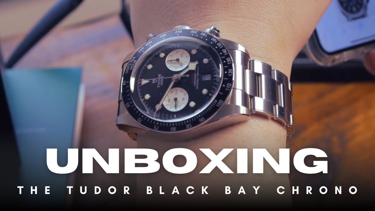 Tudor Black Bay Chrono unboxing