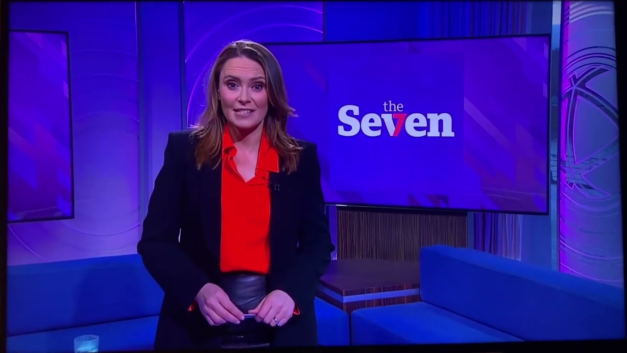 Scottish News Presenters Leather Skirts High Heels 👠 Boots