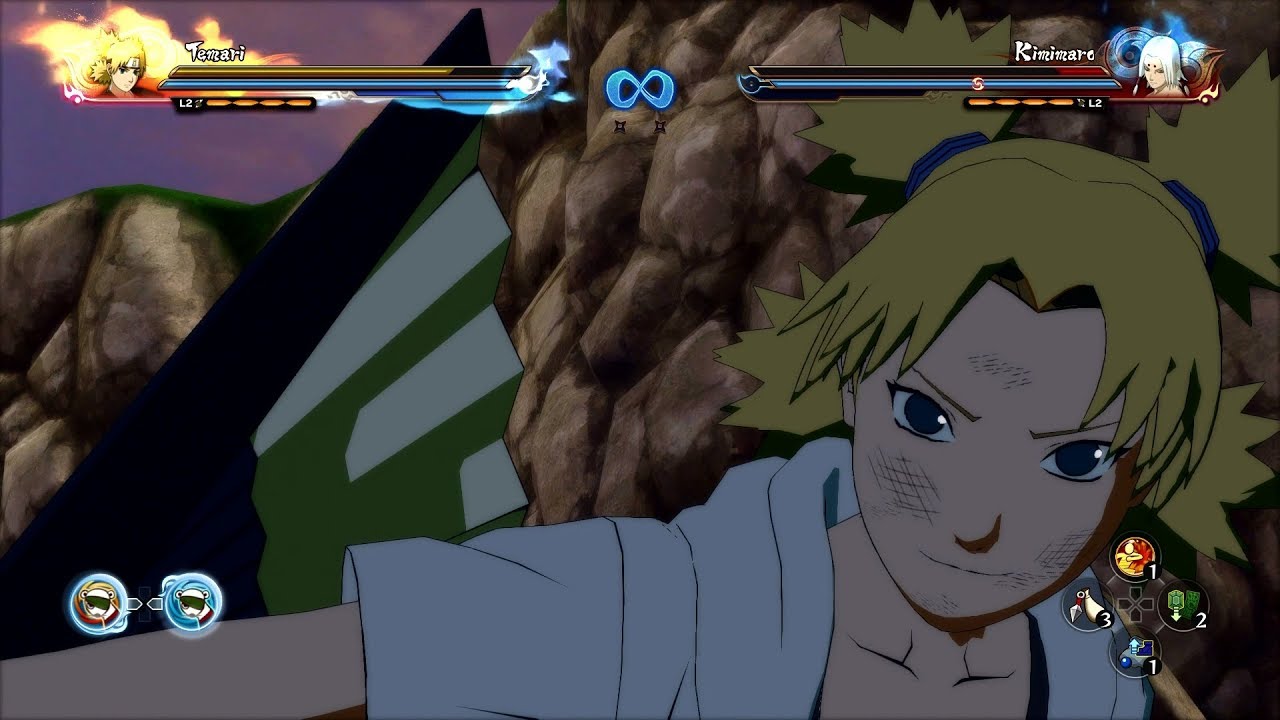 Naruto Storm 4 | Temari vs. Kimimaro