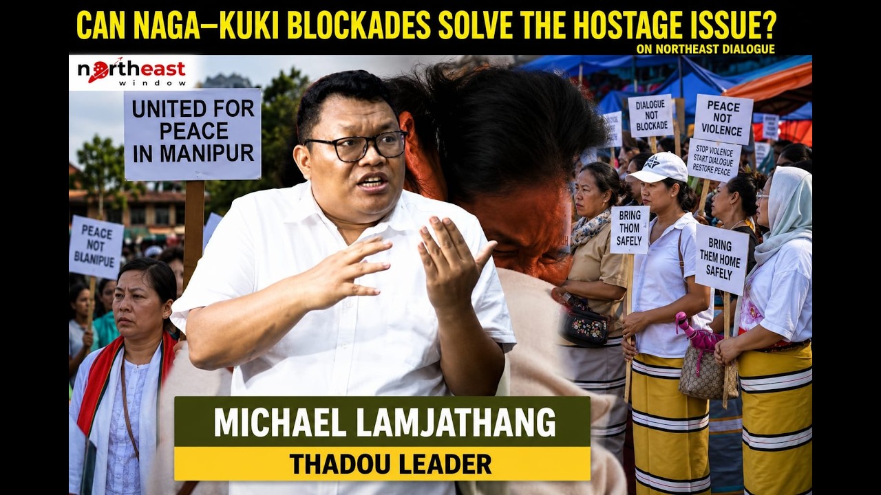 MICHAEL LAMJATHANG THADOU LEADER : CAN NAGA&ndash;KUKI BLOCKADES SOLVE THE HOSTAGE ISSUE? || ON DIALOGUE