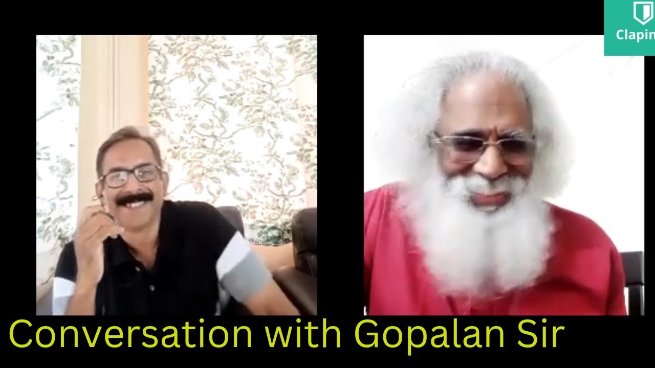 English Speaking Practice with Clapingo tutor Nandakumar Gopalan Sir