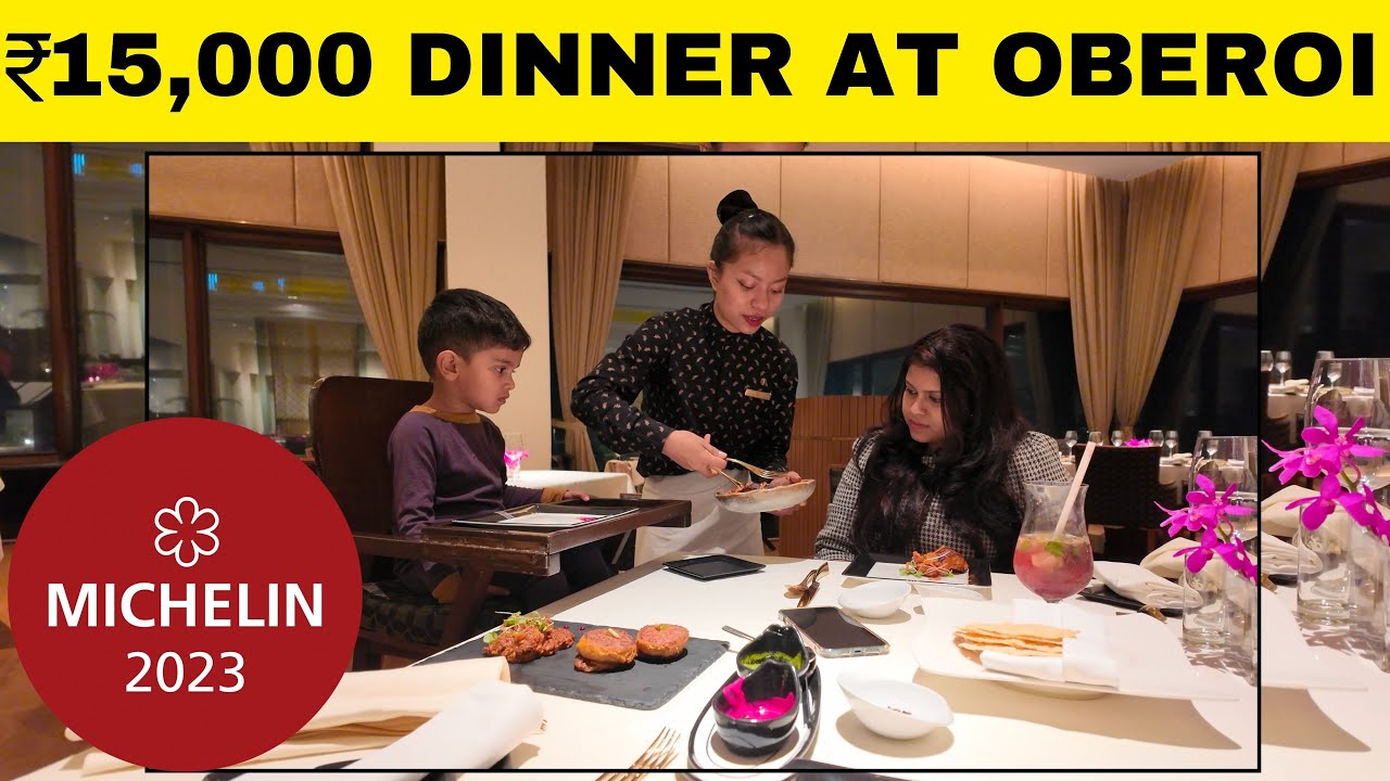 Dinner at Ziya Oberoi Mumbai | 3X Michelin Star Chef 👨‍🍳 | தமிழ் Food Review