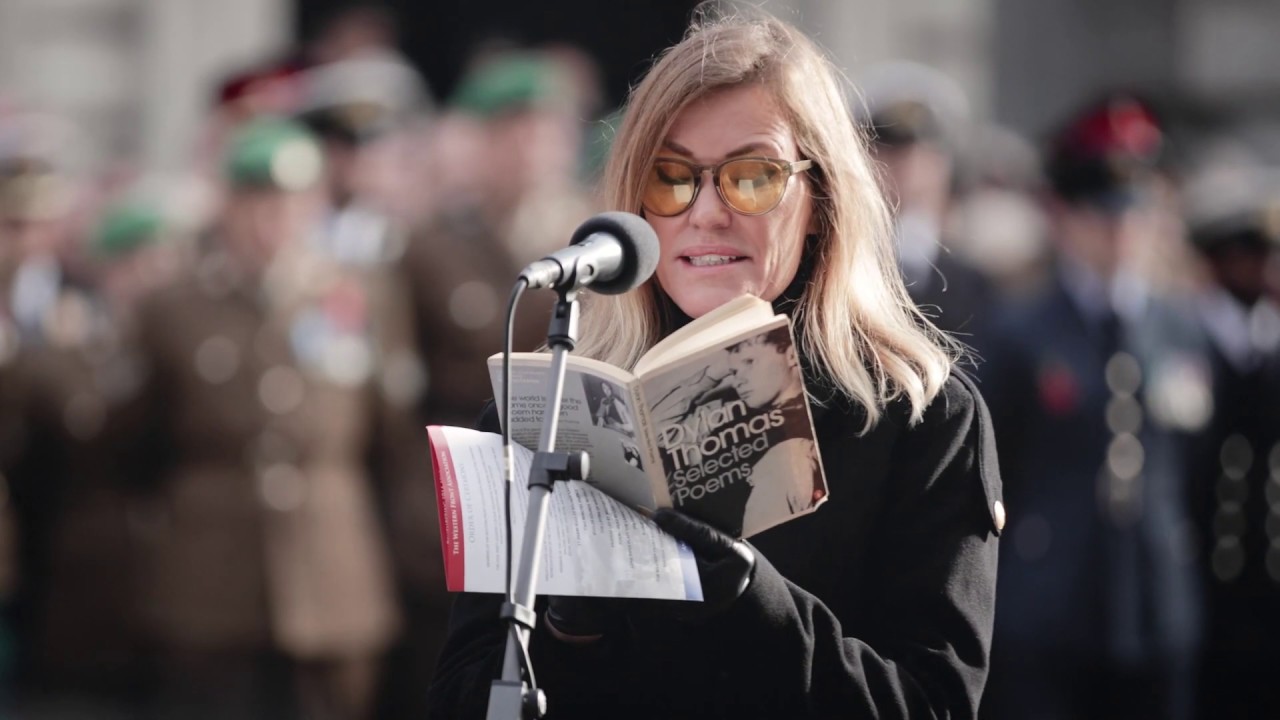 The WFA's Cenotaph ceremony 2019 'And death shall have no dominion' by Cerys Matthews