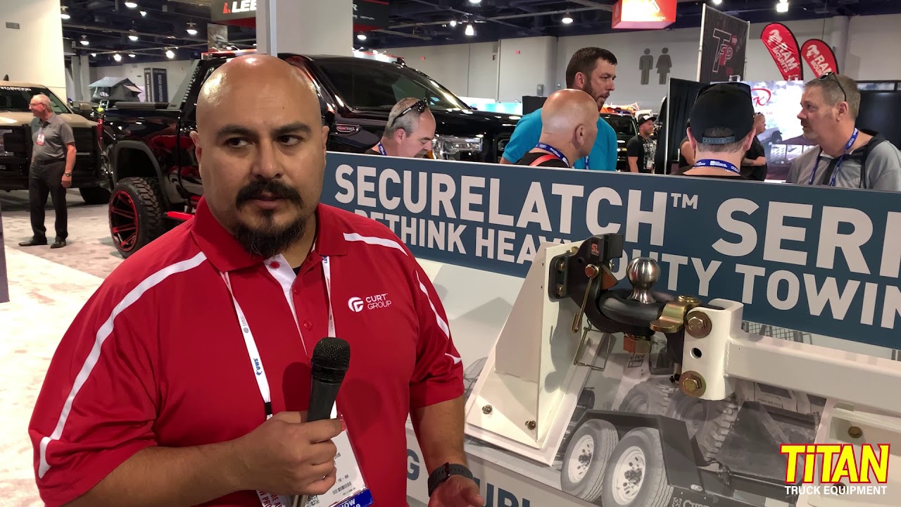 SEMA 2019 Showcase - Curt SecureLatch Pintle Hitch